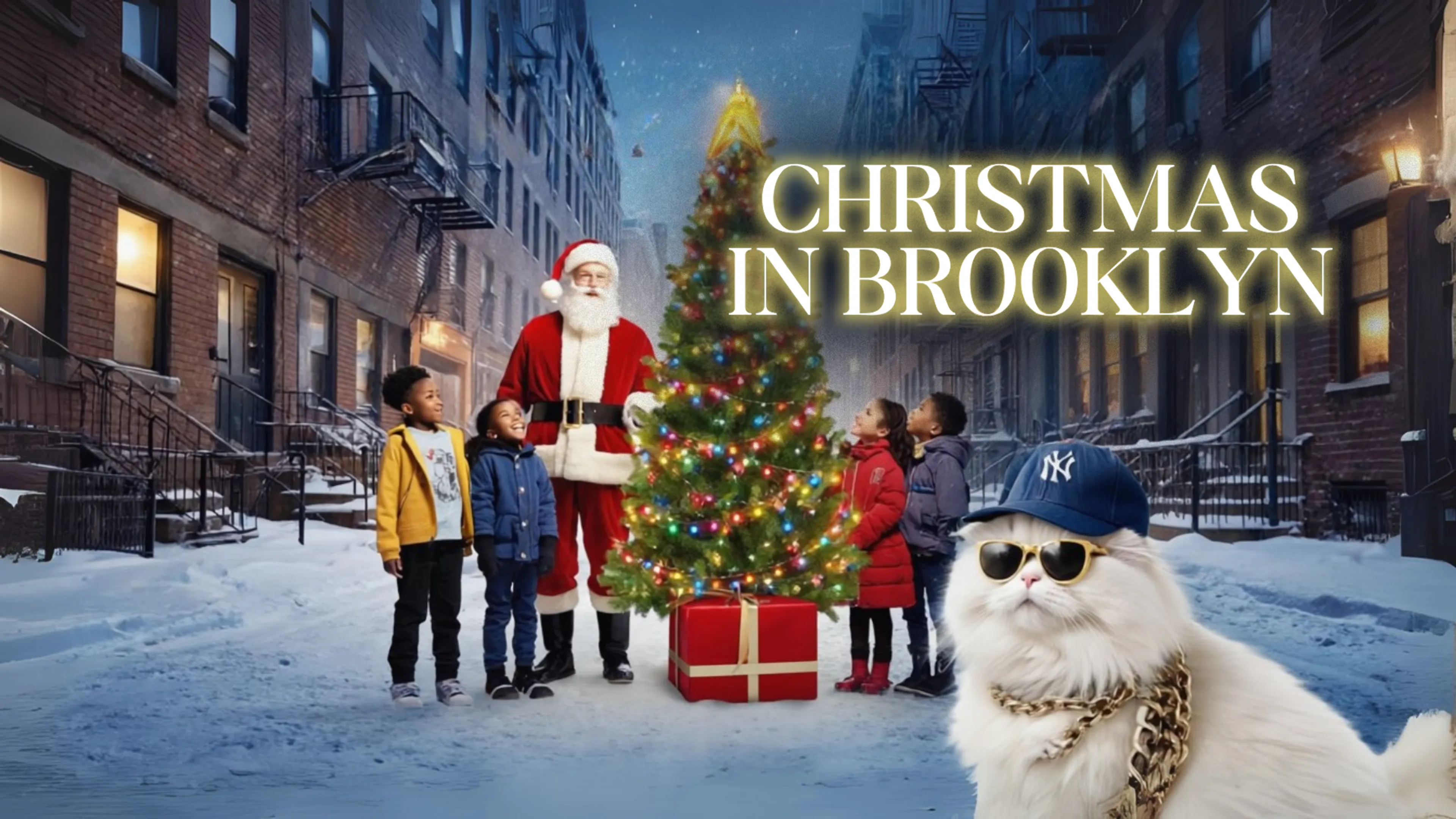 Christmas In Brooklyn poster